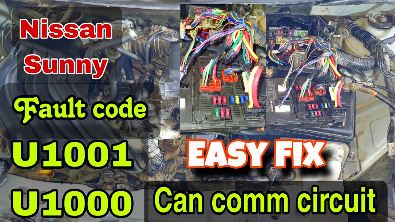 U1000 Can Comm Circuit Nissan