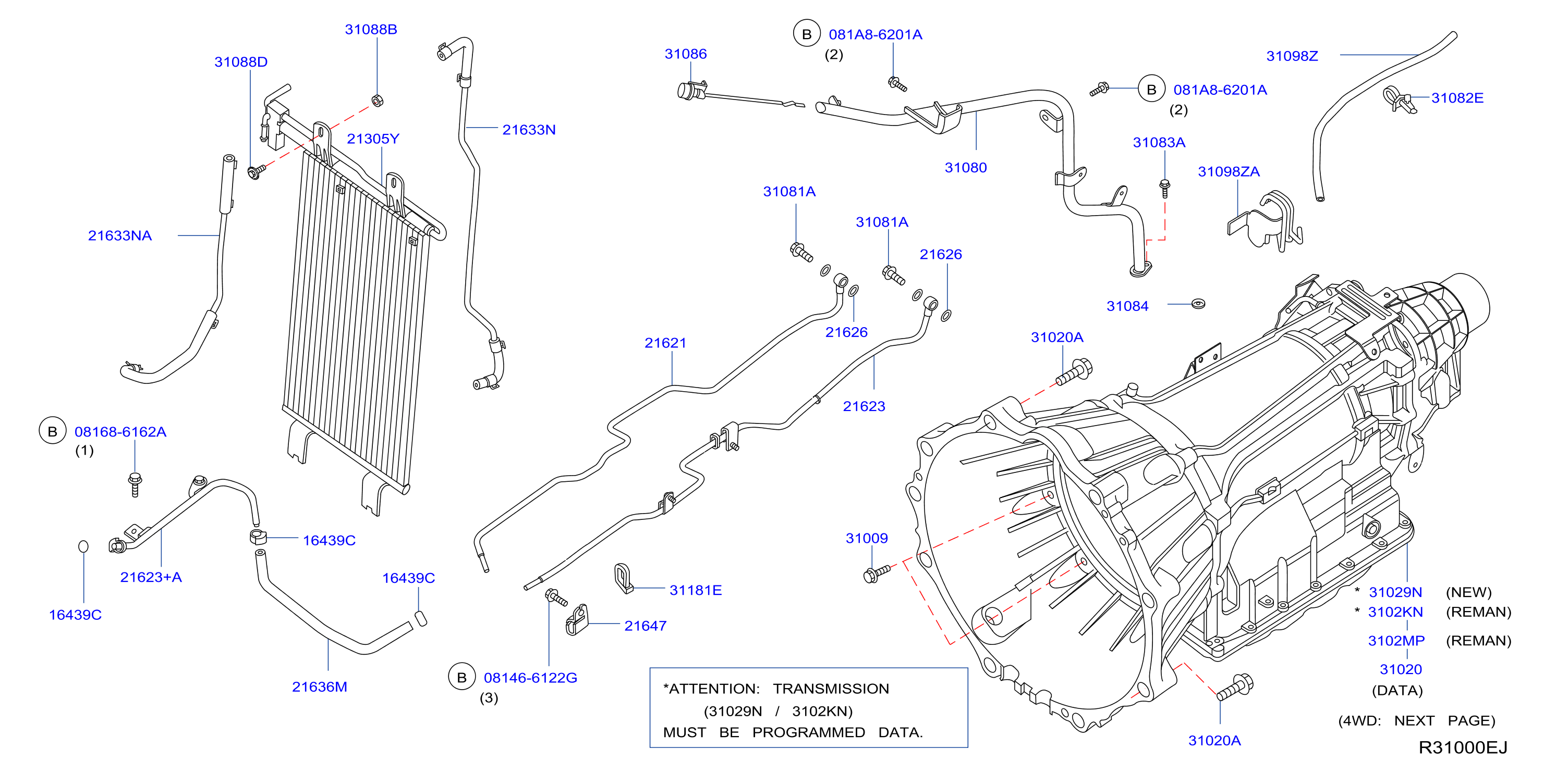 Nissan Titan Transmission Cooler Diagram