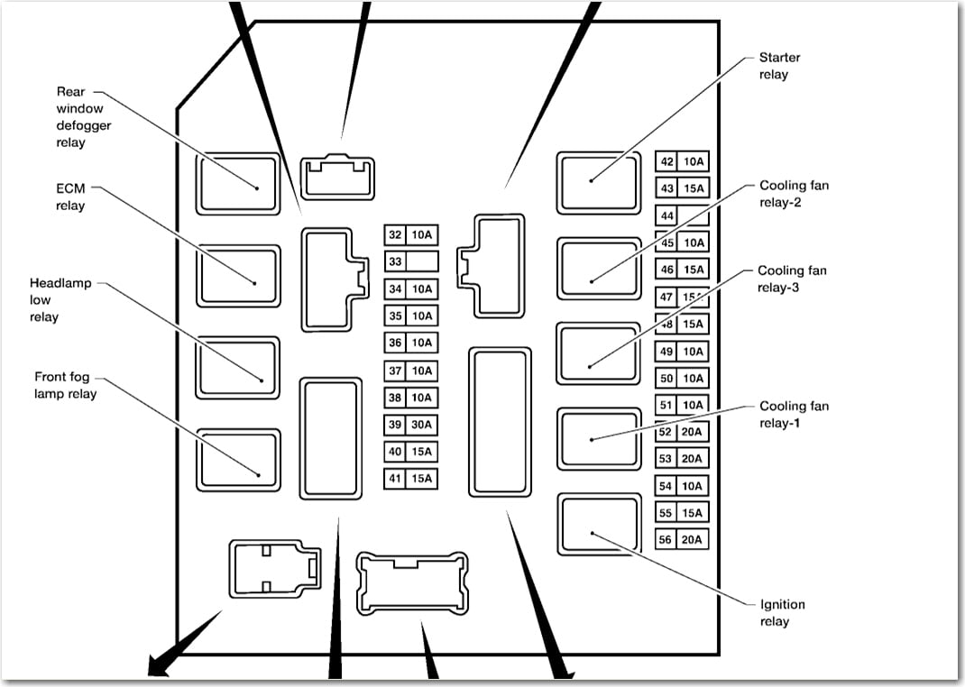 2017 Nissan Versa Fuse Box Diagram