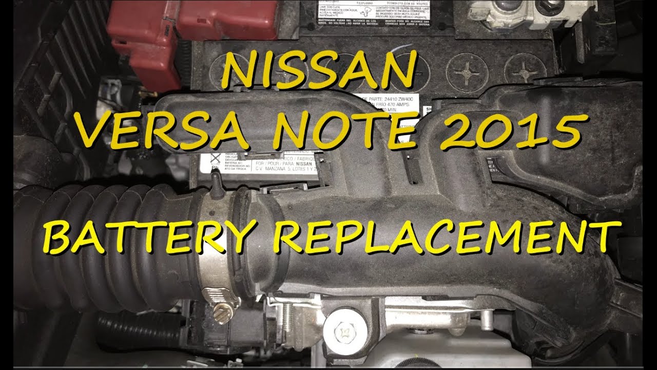 2015 Nissan Versa Note Battery Size