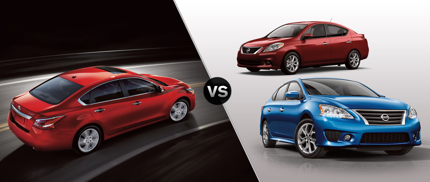 Nissan Versa Vs Nissan Altima