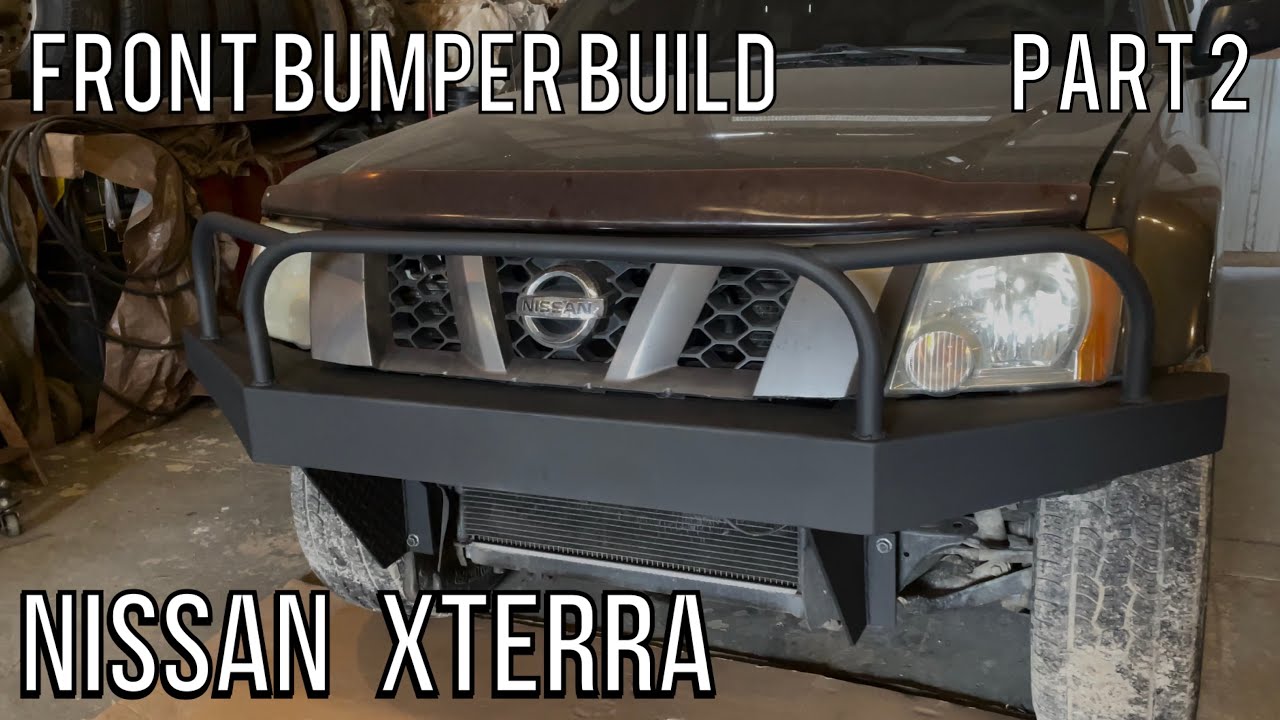 How To Best Use 2001 Exterra's 4x4 Transmission Nissan Xterra - Front Bumper Build - Part 2 - FABRICATION - YouTube