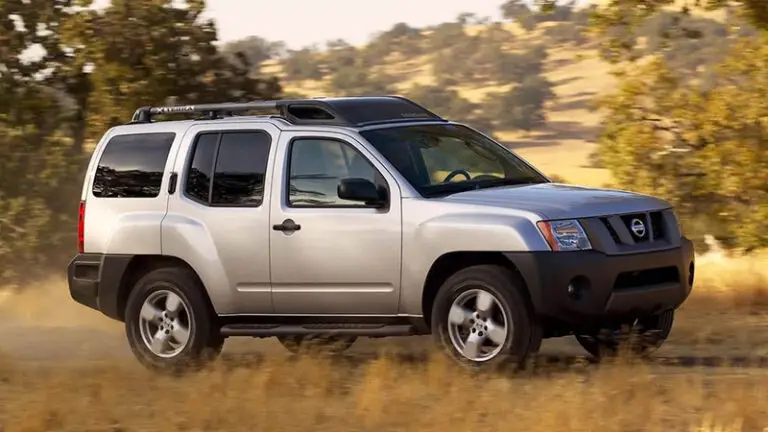 2007 Nissan Xterra Tire Size