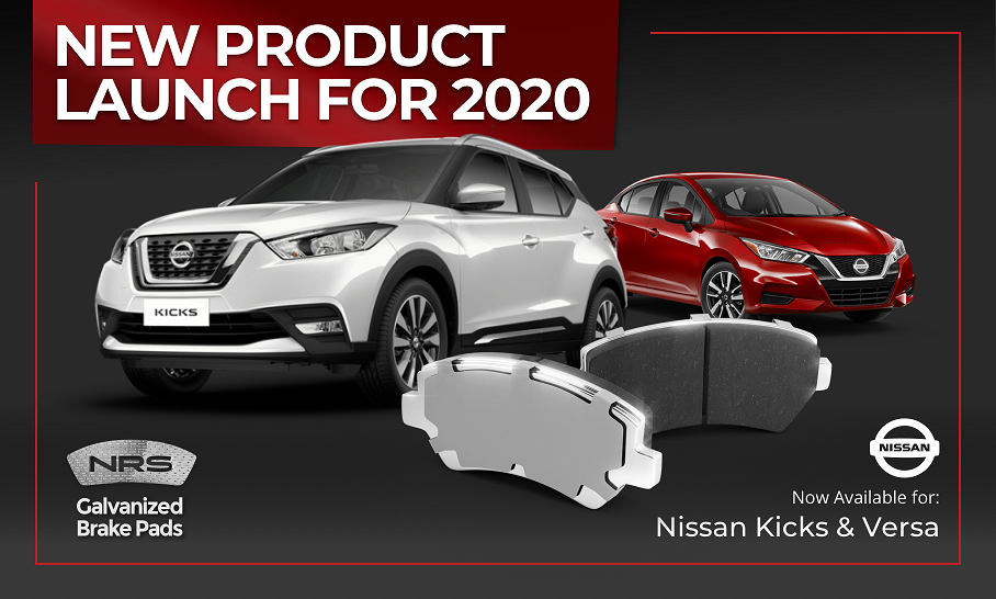 2020 Nissan Versa Brake Pads