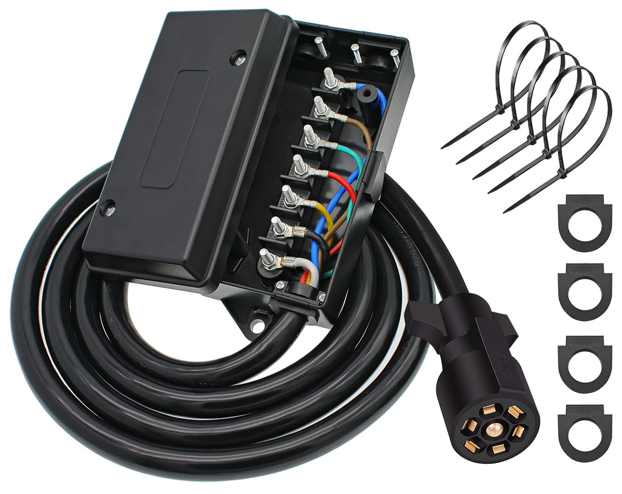 Jeep Jk 7 Pin Trailer Wiring Harness Kit