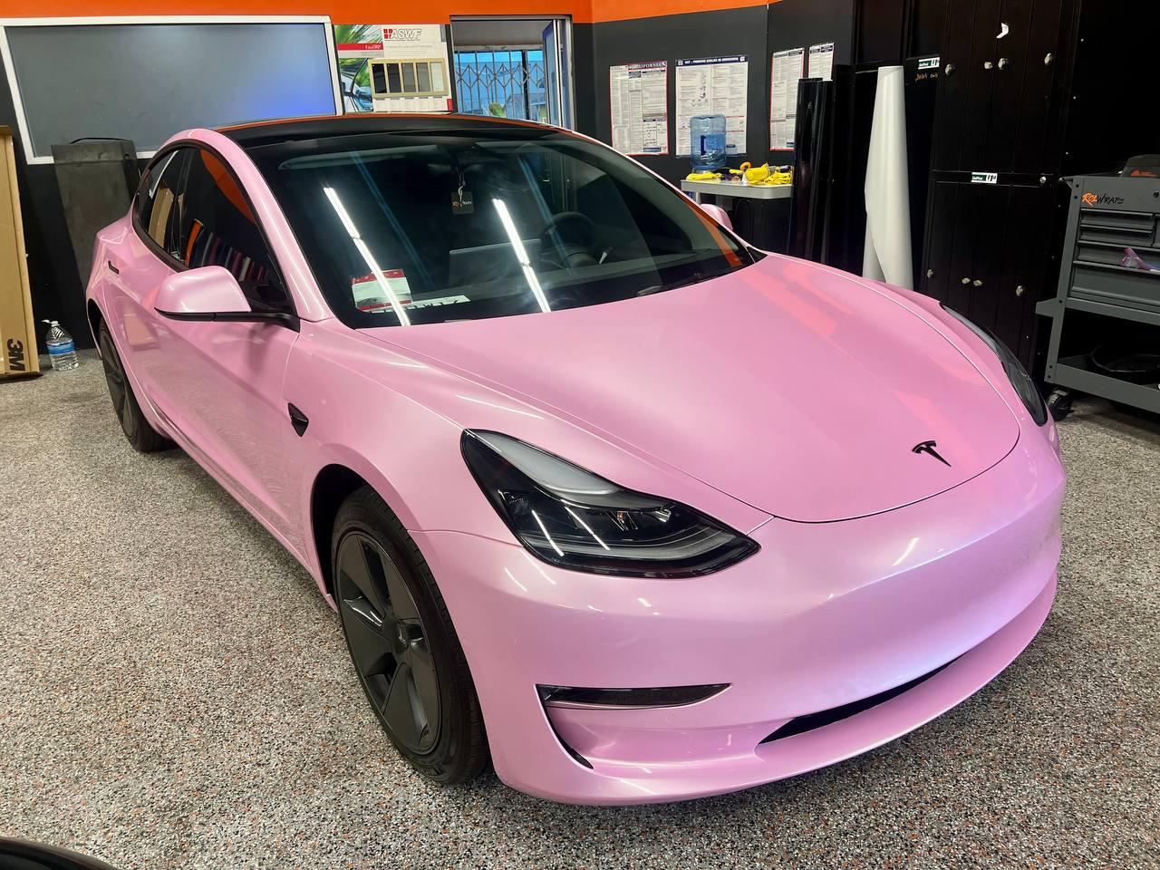 How Much Is A Pink Tesla