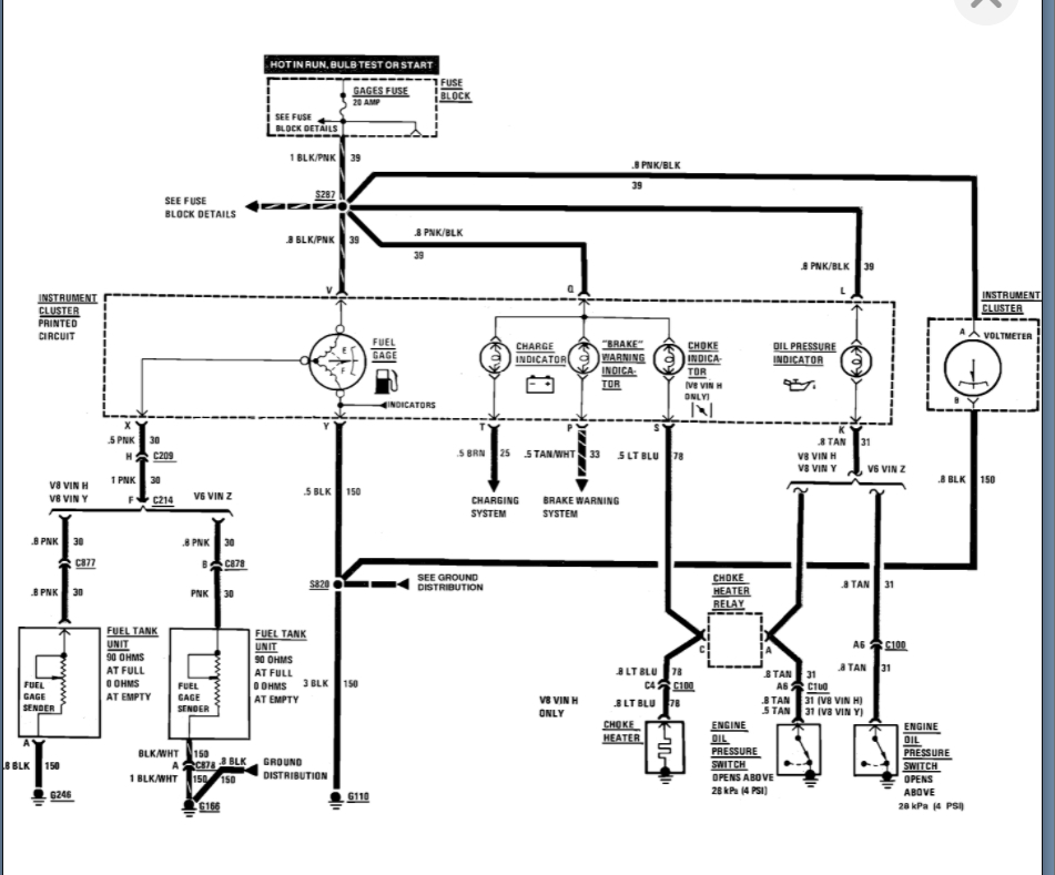 Gmc Truck Pinout Gm Instrument Cluster Wiring Diagram