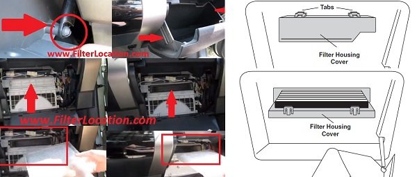 2007 Pontiac G6 Cabin Air Filter Location