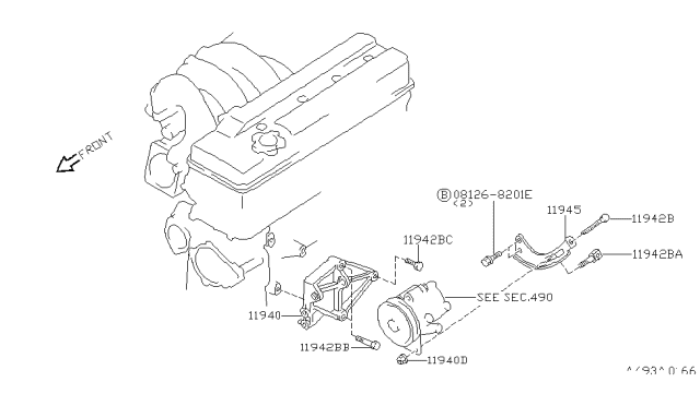1995 Nissan 240sx Power Steering Pump