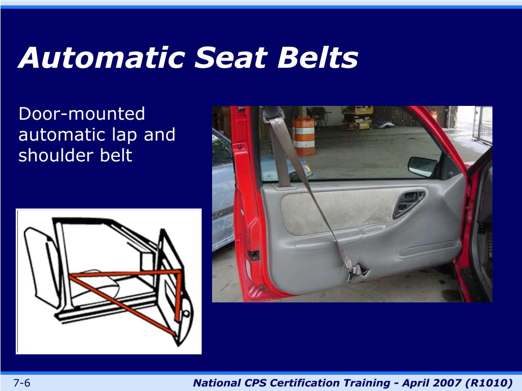 What Is An Automatic Seatbelt