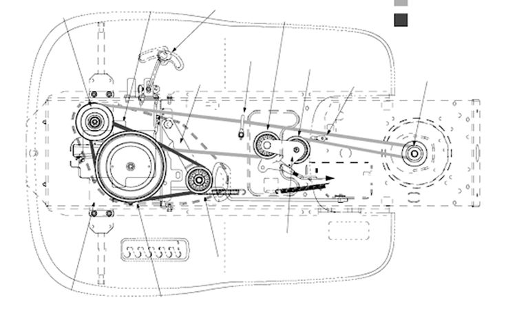 Pulley Variable Speed Mtd Mtd Yard Machine Drive Belt Diagram