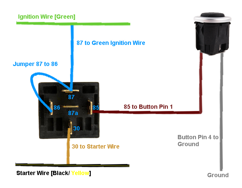 How To Wire Push Button Start