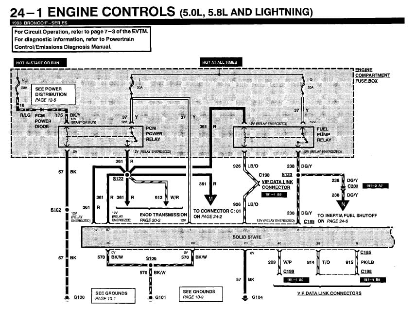 1993 Ford F150 Fuel Pump Wiring Diagram