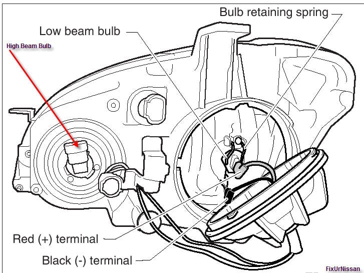 2005 Nissan Altima Light Bulb