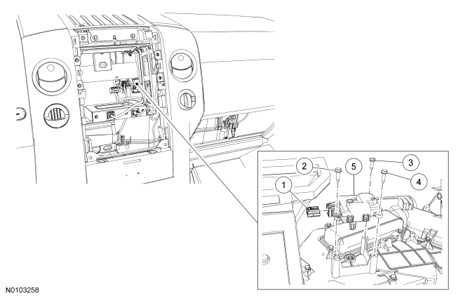 2014 F150 Blend Door Actuator Diagram