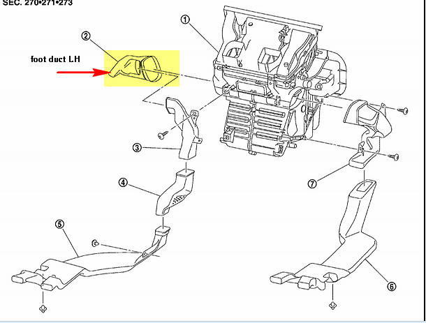 Nissan Rogue Blower Motor Location