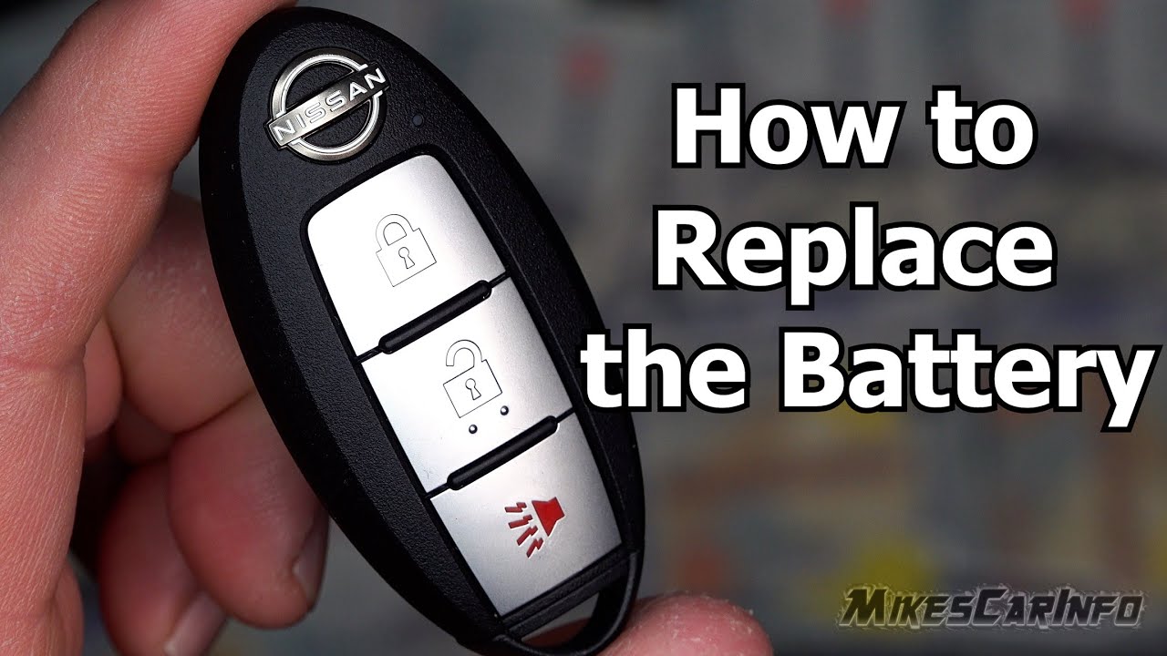 How To Change Battery In My Nissan Key Fob Quick Fix: How to Easily Replace Your NISSAN Key Fob Battery! - YouTube