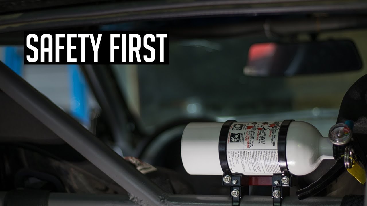 240sx Fire Extinguisher Mount: Track-day Essential Install