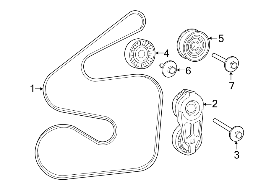 2016 Ram Promaster City 2.4 Serpentine Belt Diagram