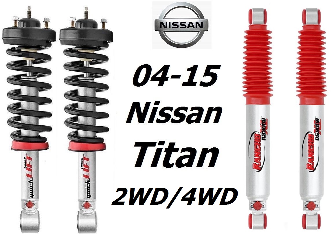 Shocks And Struts For 2004 Nissan Titan