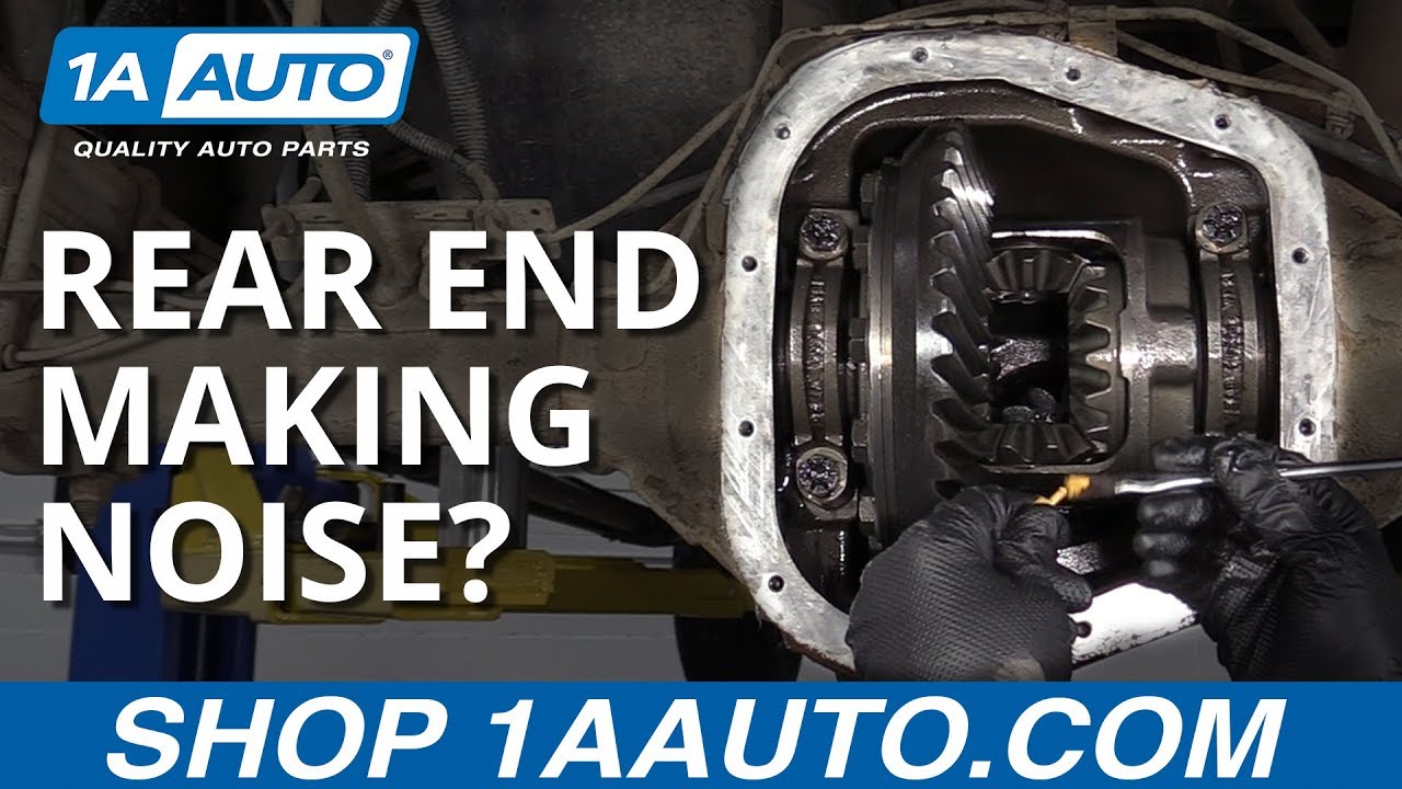 How To Quiet Rear Differential Noise Rear End Noise? Diagnose and Fix a Differential in Your Car, Truck, or