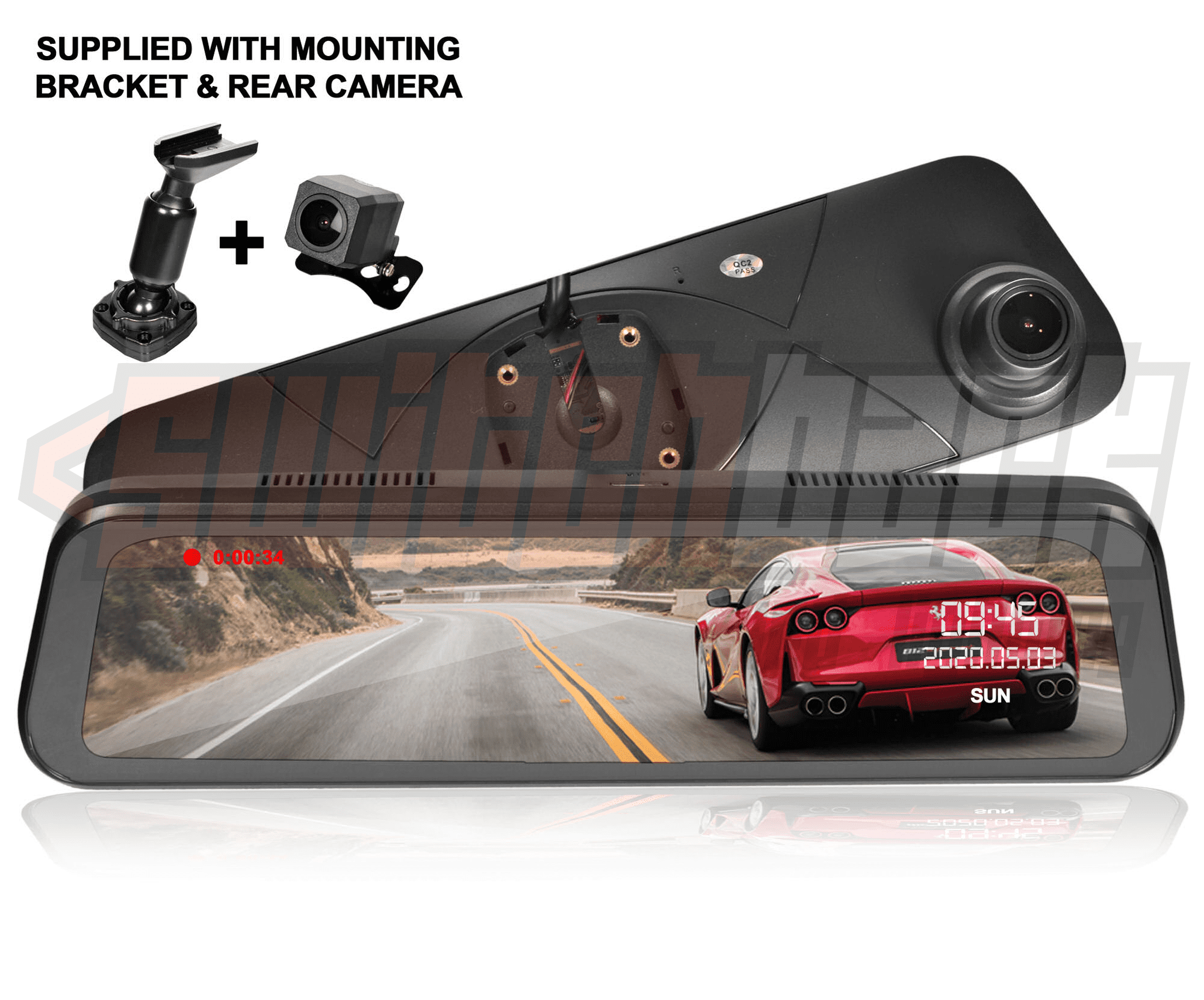 Rear View Mirror With Dashcam