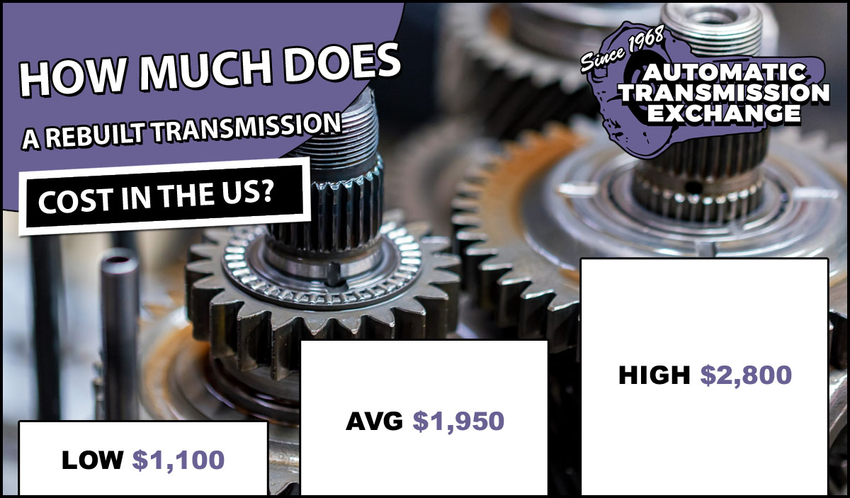 How Much Will A Rebuilt Transmission Cost
