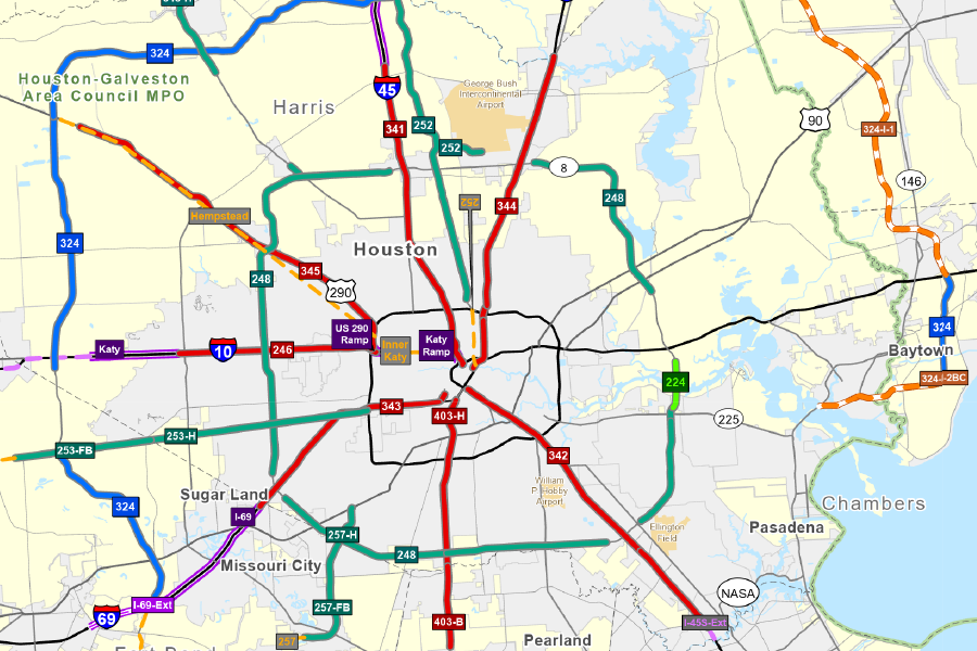 What Is Hov Roads On Google Maps