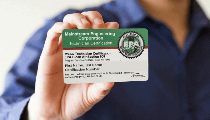 How To Get A License To Buy Refrigerant