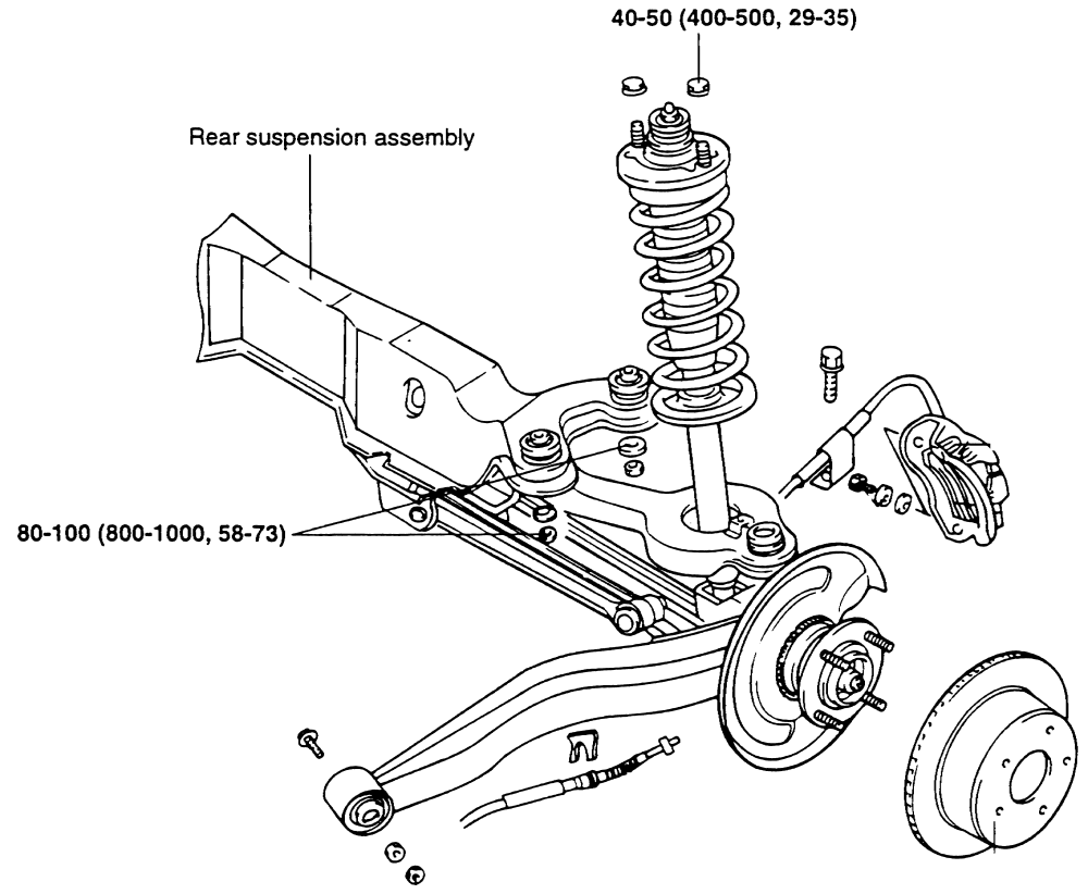 2008 Hyundai Elantra Rear Suspension Diagram