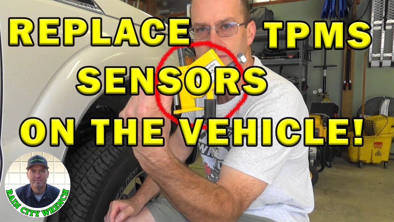 How To Install Tpms Valve Stem REPLACE TPMS SENSORS ON THE VEHICLE! - YouTube