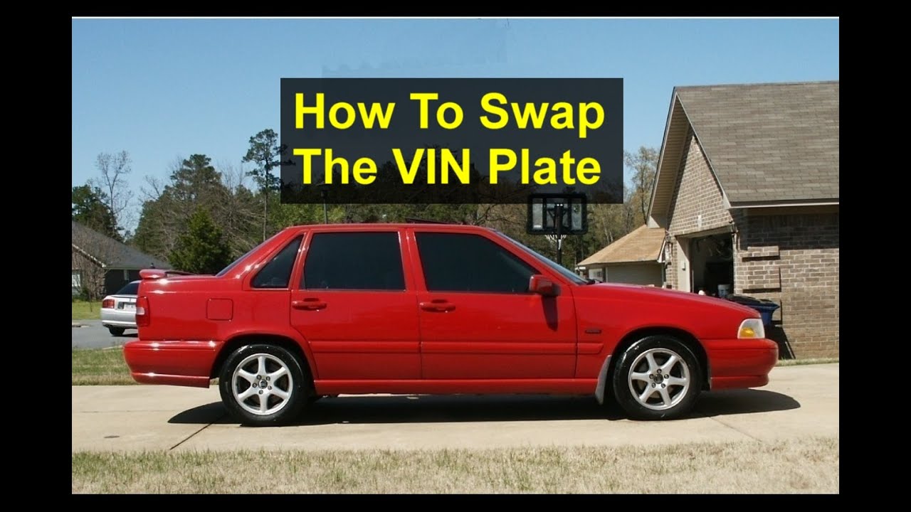 How To Remove Vin Plate From Dash Replacing the VIN plate on the dash of a Volvo vehicle. - VOTD - YouTube