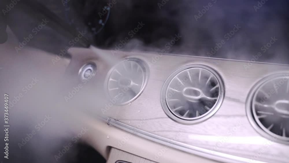 Vapor Coming Out Of Car Vents