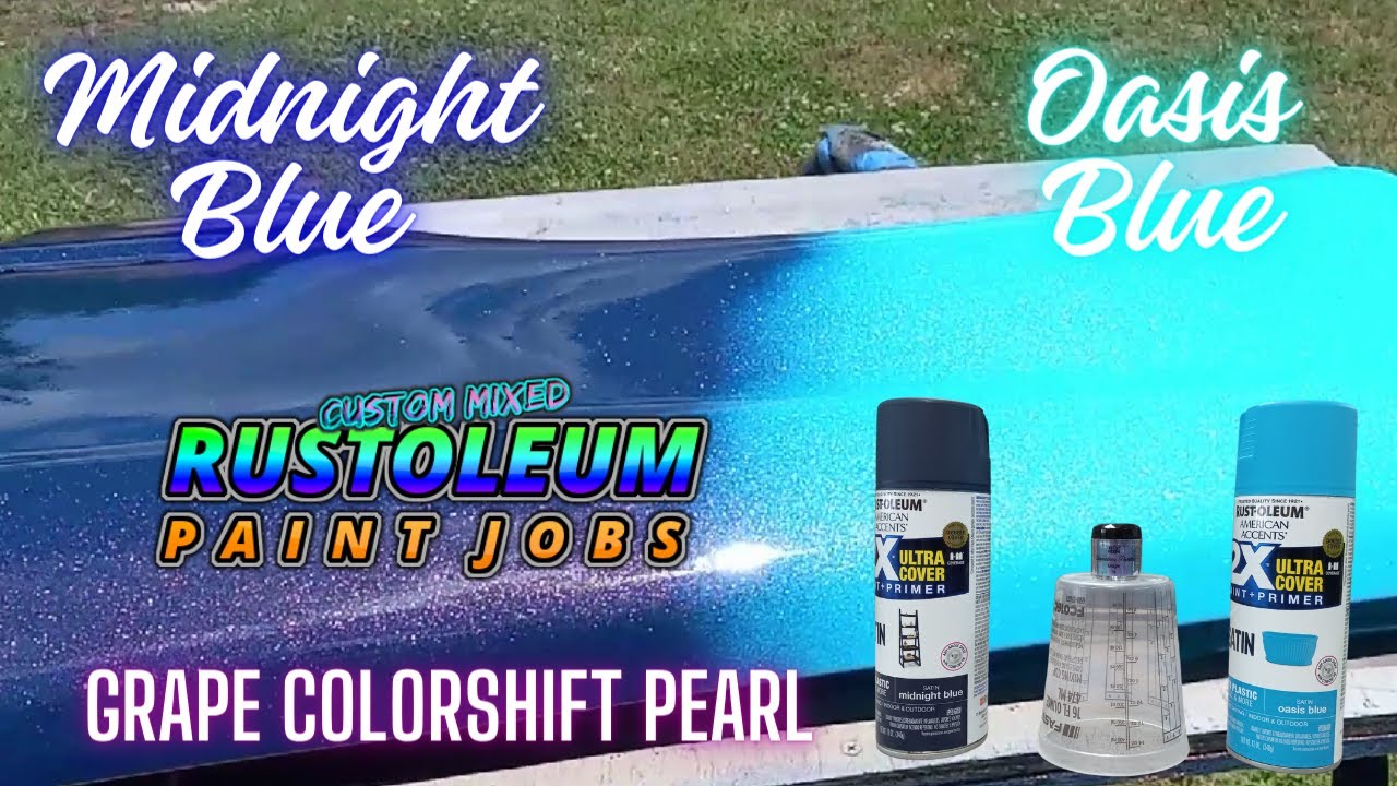 Midnight Blue Pearl Paint Formulation And Application