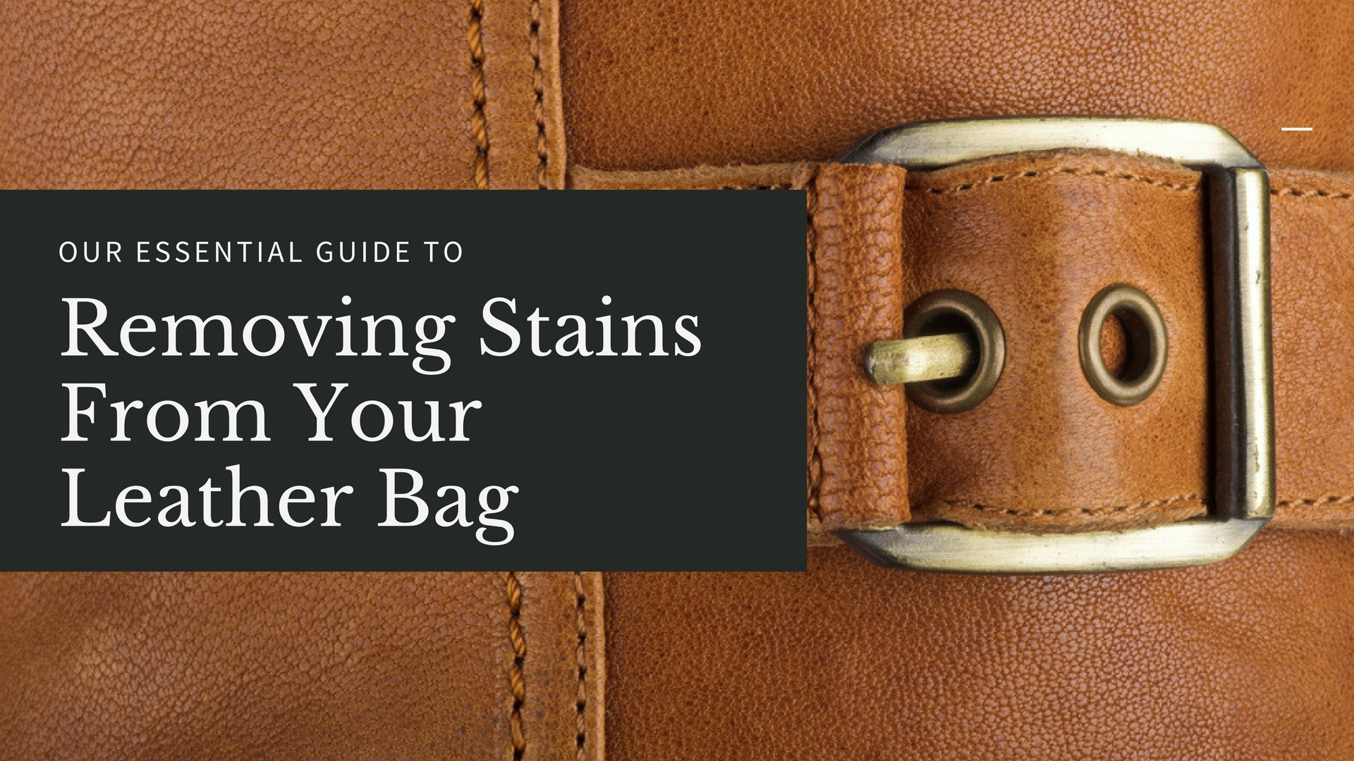 How To Get Leather Stains Out
