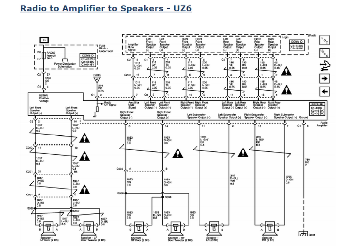 2007 Saturn Ion Stereo Wiring Diagram