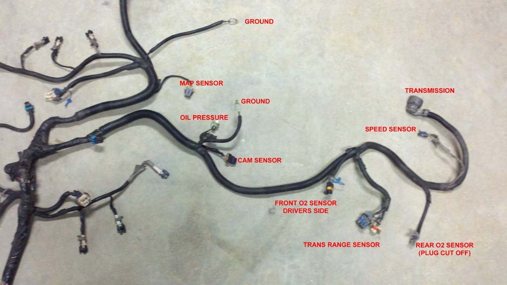 Chevy 5.3 Vortec Engine Wiring Harness Diagram