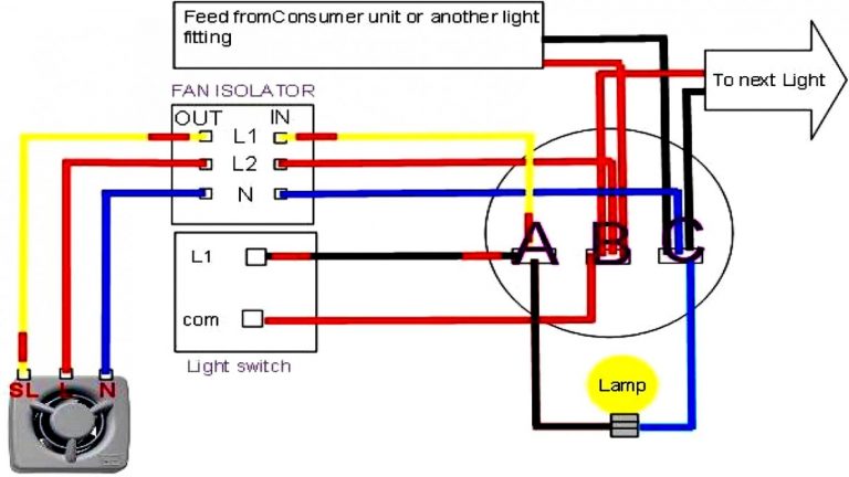 3 Speed Box Fan Switch Wiring Diagram