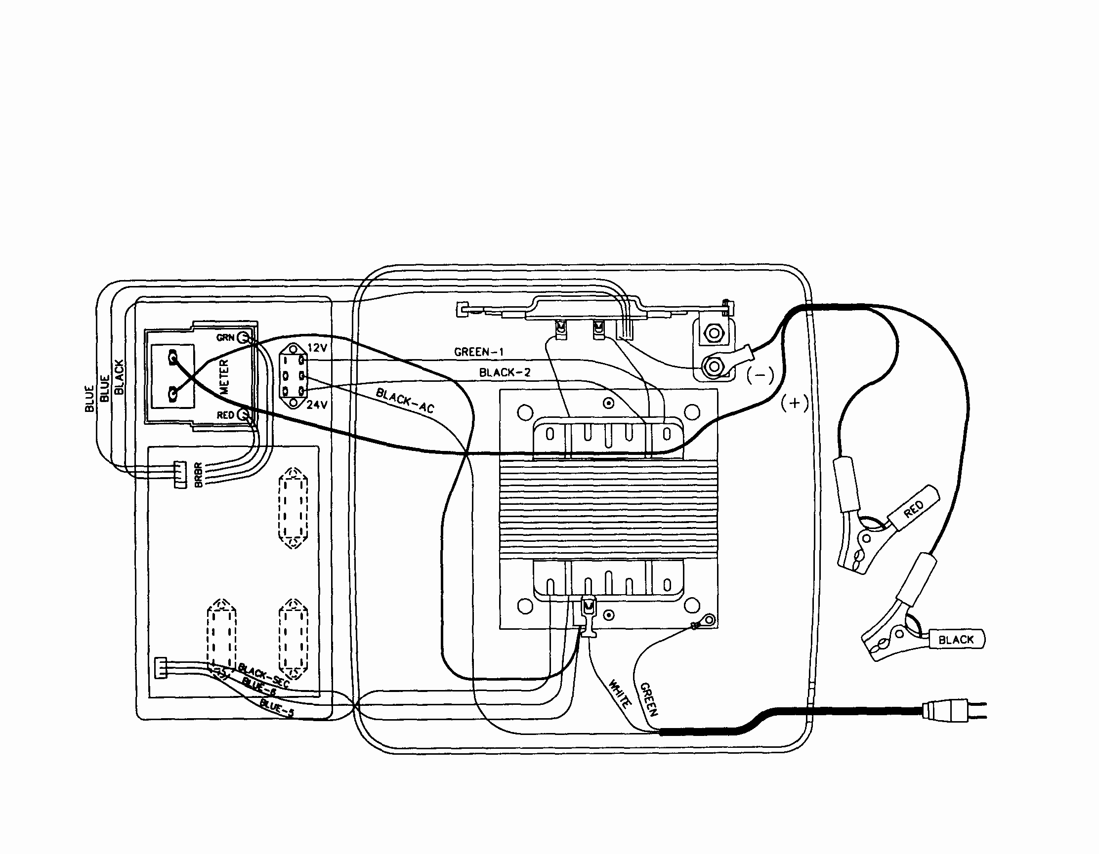 Wiring Diagram For Schumacher Battery Charger