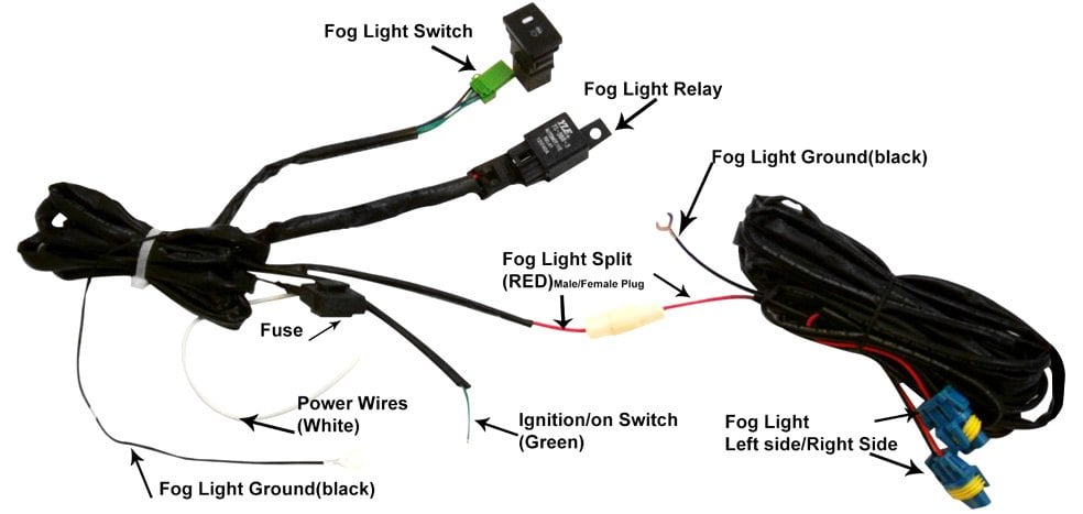 How To Wire Fog Lights To A Switch Selecting And Installing A Set Of Fog Lights