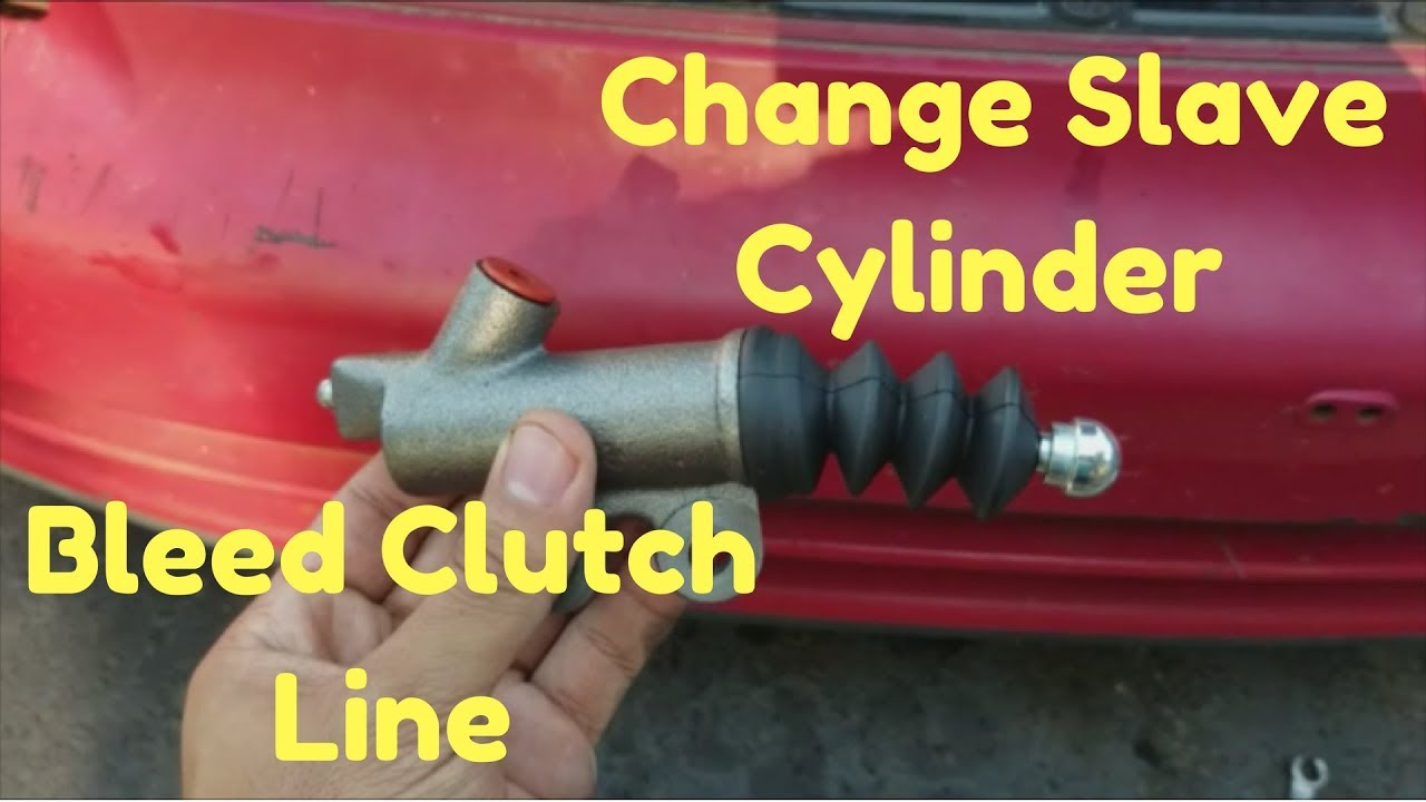 How To Change A Slave Cylinder SELF BLEED CLUTCH LINE & Change Slave Cylinder | Honda & Acura - YouTube