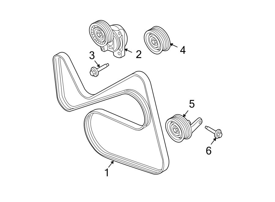 Serpentine Belt Diagram 2007 Ford Fusion