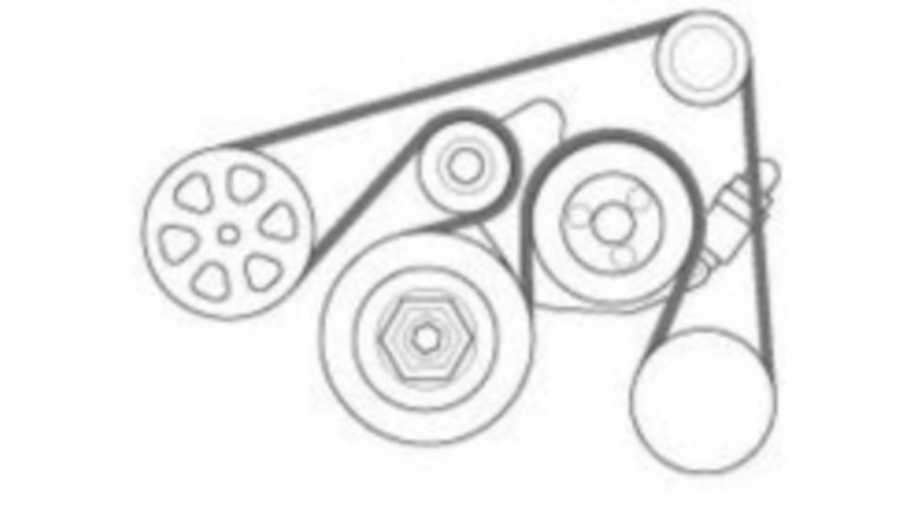 08 Honda Civic Serpentine Belt Diagram