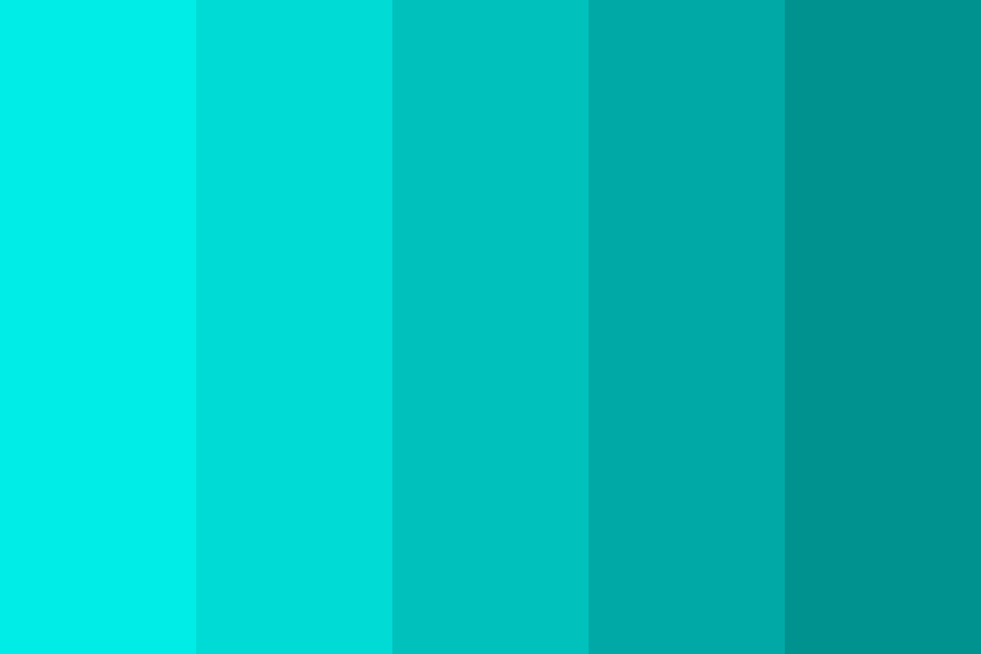 Show Me The Color Of Teal