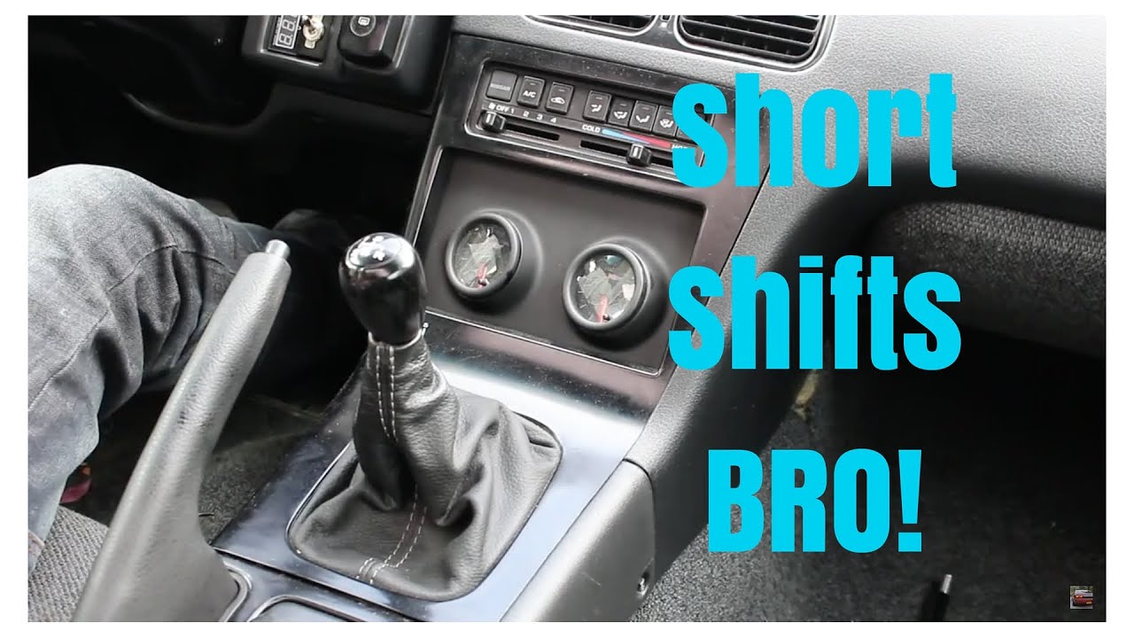 How To Install Short Shifter 240sx