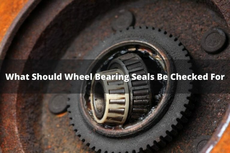 Should Wheel Bearings Be Replaced In Pairs