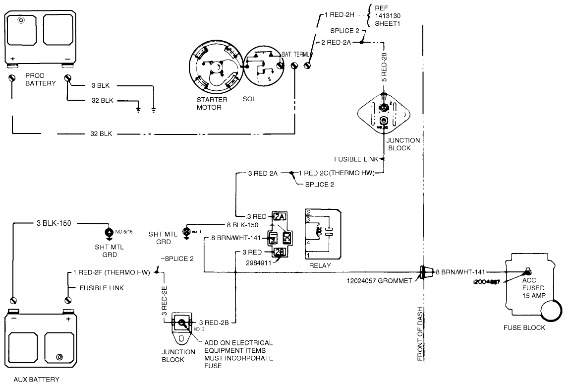 Silverado Dual Battery Wiring Diagram