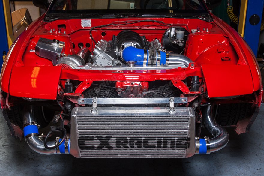 Exhaust Manifold Design For A Turbocharged Ls-swapped Nissan 240sx