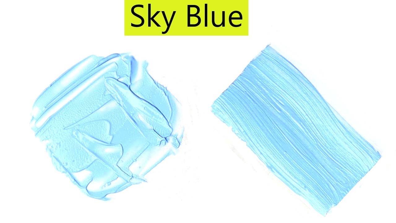 How To Make Sky Blue Color