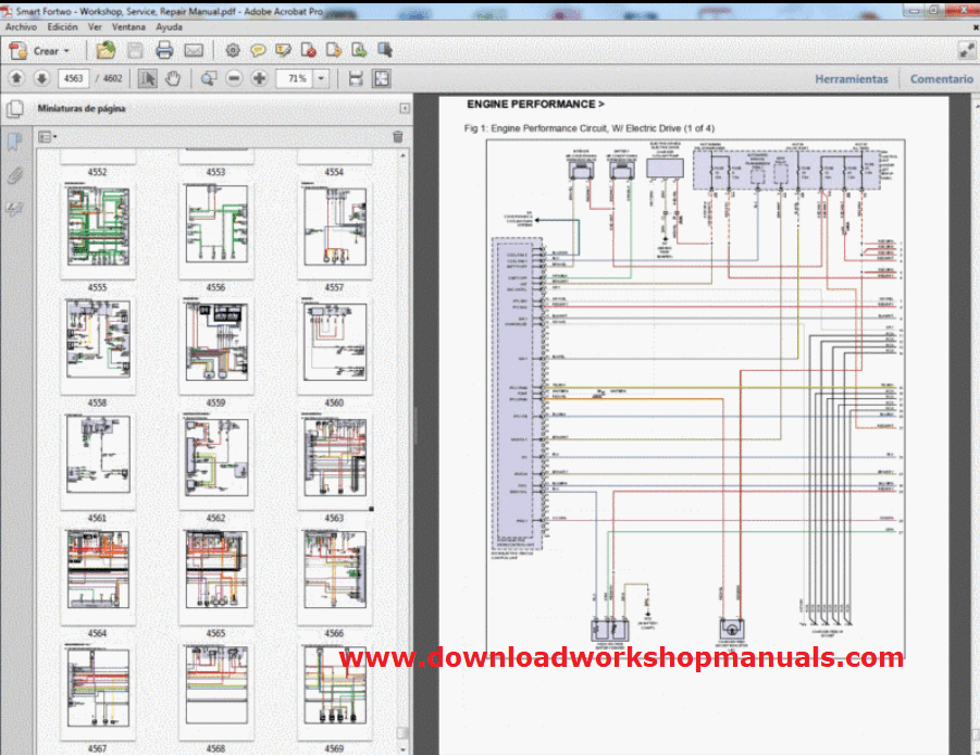 2012 Smart Car Fortwo Front Hood Electrical Diagram